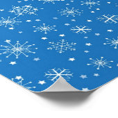 Poster Motif Snowflake (Coin)