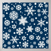 Poster Motif Snowflake (Devant)