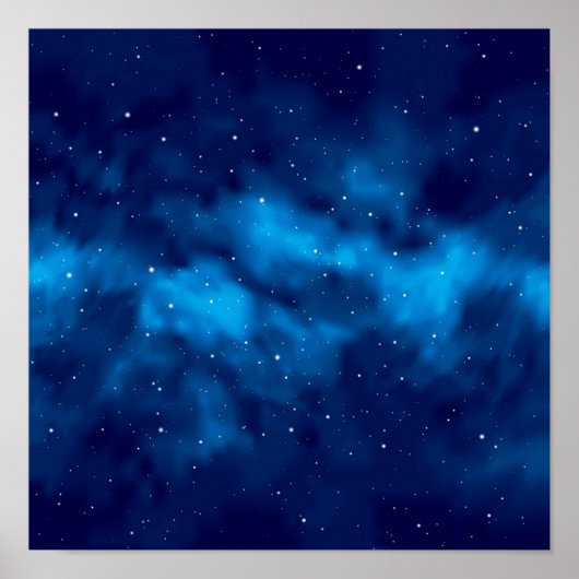 Poster Motif spatial (Devant)