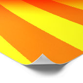 Poster : Motif spiral coloré (Coin)