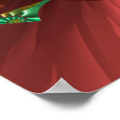 Poster Motif spiral multicolore (Coin)