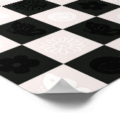 Poster Motif super Retro Checker (Coin)