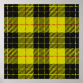 Poster Motif tartan MacLeod (Devant)