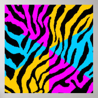 Motif Tigre Rétro Corey Tiger 80s