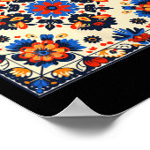 Poster Motif traditionnel ukrainien (Coin)