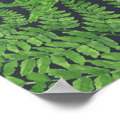 Poster Motif transparent dessiné à la main avec aquarelle (Coin)