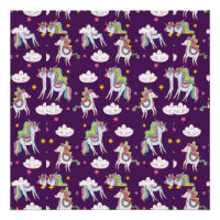 Motif Unicorn Funny Magic Horse