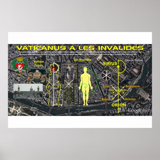 Poster Motif Vatican Pléiades 6 (Devant)