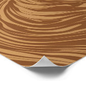 Poster Motif vectoriel en bois sans joint (Coin)