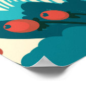 Poster motif vintage (Coin)