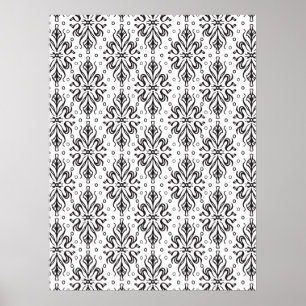 Poster Motif Vintage de luxe 4
