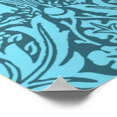 Poster motif vintage des oiseaux et lapins, (Coin)