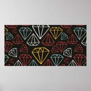 Poster motif vintage transparent, éléments de conception