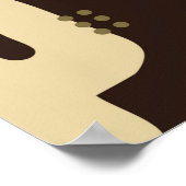 Poster motifs arrière - plans sans faille dans le style s (Coin)