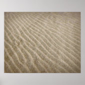 Poster Motifs de sable (Devant)