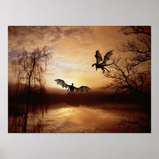 Poster Motifs d'imbrication (Devant)