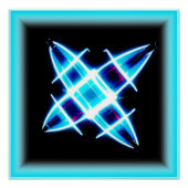 Poster Motifs étoilés brillants. Commandez dès maintenant (Devant)