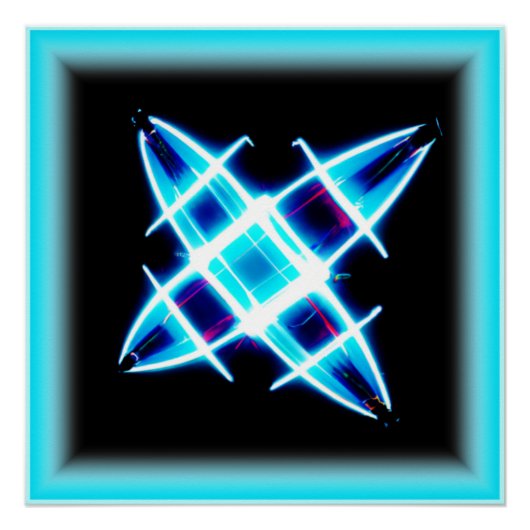 Poster Motifs étoilés brillants. Commandez dès maintenant (Devant)