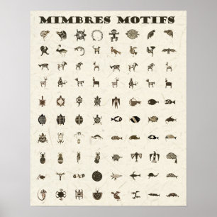 Poster Motifs Mimbres