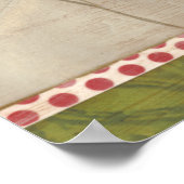 Poster Motifs pétaux I (Coin)