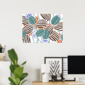 POSTER MOTIFS VINTAGES A (Bureau à domicile)