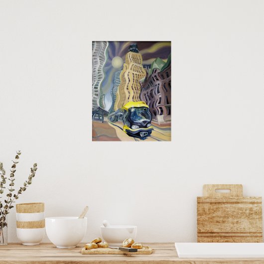 POSTER MOTION LOCALE (Cuisine)