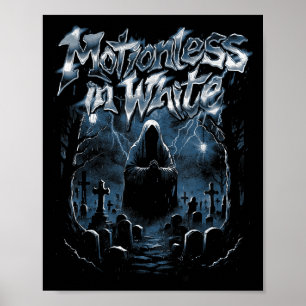 Poster Motionless En Blanc - Marchandises Officielles - P