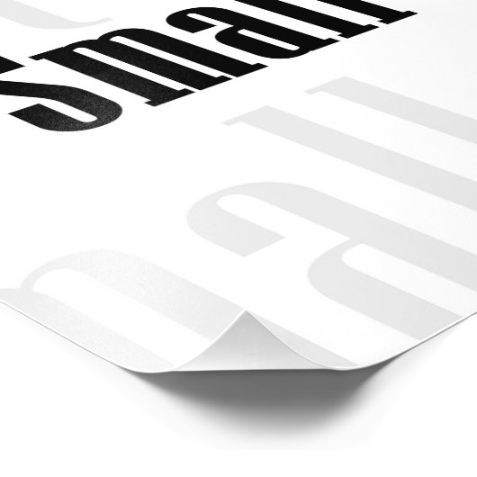 Poster motivant Samurai (Coin)