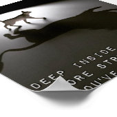 Poster motivant sur la force (Coin)