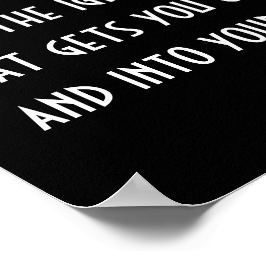 Poster Motivation à l'exercice (Coin)