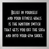 Poster Motivation à l'exercice (Devant)