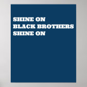 Poster Motivation afro-américaine (noire) (Devant)