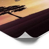 Poster Motivation ascendante inspirante Écriture biblique (Coin)