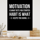 Poster Motivation Cadeau Anniversaire Est Ce Qui Vous A C (Cuisine)