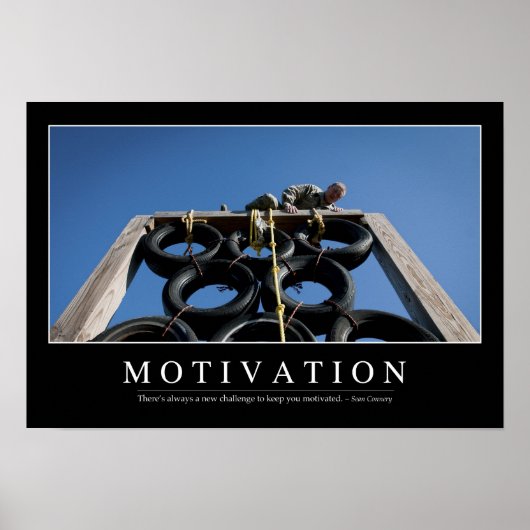 Poster Motivation : Citation inspirante (Devant)