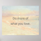 Poster Motivation citation phrase sage avis de vie (Devant)