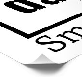 Poster Motivation customisée 1% mieux Quotidien Moderne (Coin)