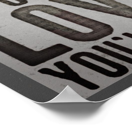 Poster Motivation Danser Couple Slogan (Coin)