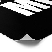 Poster Motivation de course de zombie (Coin)