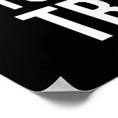 Poster Motivation de l'agitation - Peur de l'échec contre (Coin)