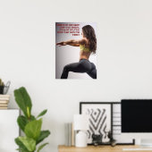 Poster Motivation de l'entraînement (Bureau à domicile)