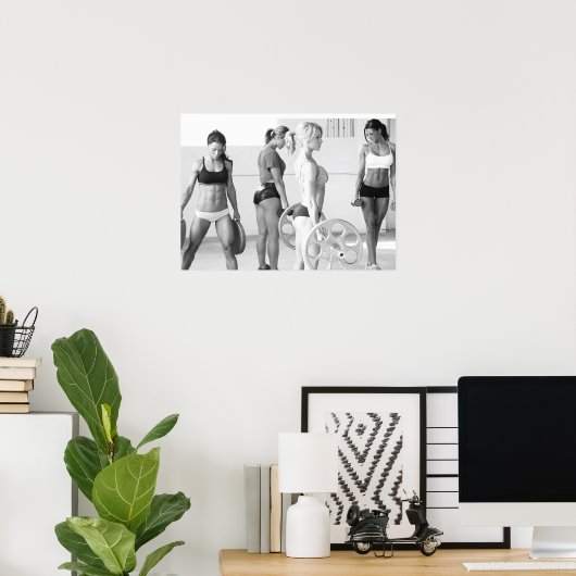 Poster Motivation de l'entraînement (Bureau à domicile)