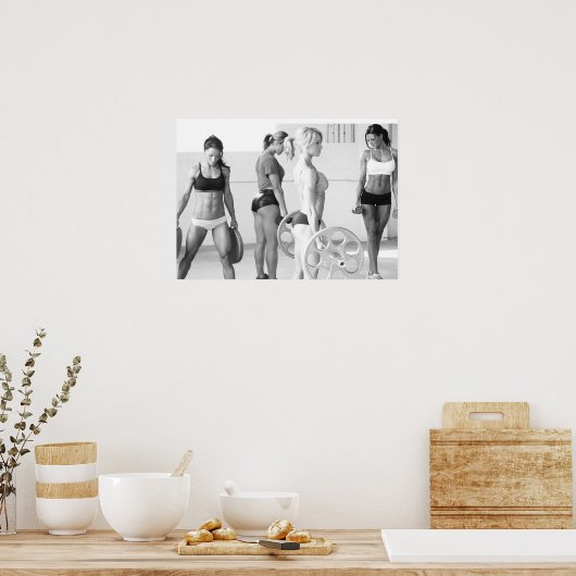 Poster Motivation de l'entraînement (Cuisine)