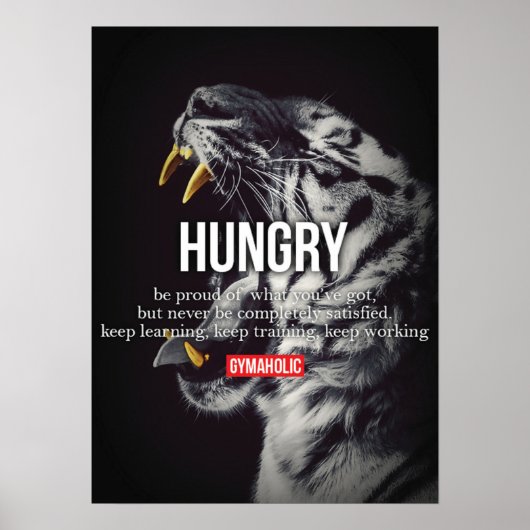 Poster Motivation de l'entraînement (Devant)