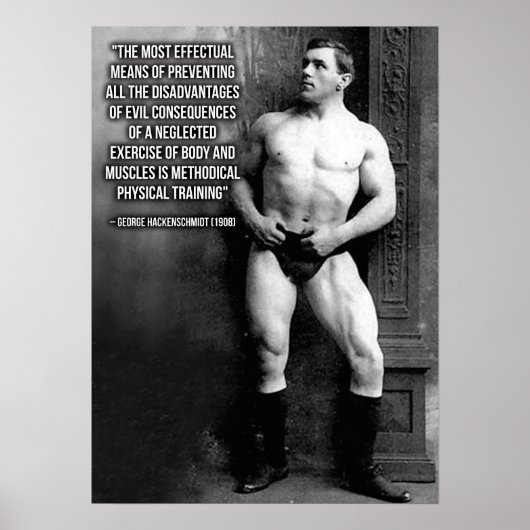 Poster Motivation de l'entraînement (Devant)