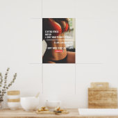 Poster Motivation de l'entraînement (Cuisine)