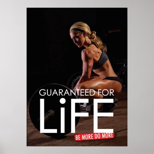 Poster Motivation de l'entraînement (Devant)