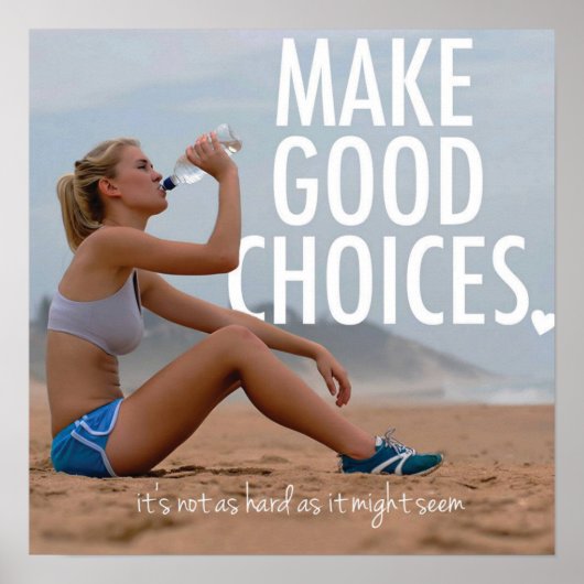 Poster Motivation de l'entraînement (Devant)