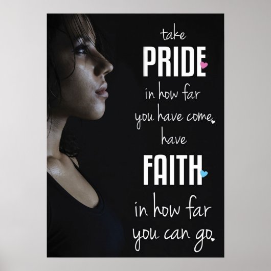 Poster Motivation de l'entraînement (Devant)