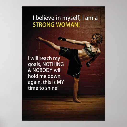 Poster Motivation de l'entraînement (Devant)